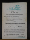 Model Railroader Magazine 1936 June Plans for Northwestern Class H 4-8-4