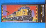 Map Union Pacific Railroad 1994 UP & Connecting Short Lines