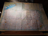 Map Pennsylvania and Delaware Maryland Virginia West Virginia Tourgide Map 1969