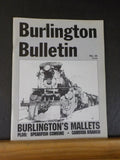 Burlington Bulletin #34 Mallets Spearfish Combine Cambria Branch