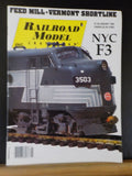 Railroad Model Craftsman Magazine 1995 January NYC F3 Feed Mill Vermont Shortlin