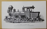 Postcard Tank Locomotive for suburban traffic  Built in the shops of the Central