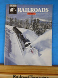 CTC Board Railroads Illustrated #187 March 1993  Railroad News Photos Winter