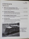Diesel Era Magazine 2000 July August CN GP40-2L Early passenger diesels CSX SD70