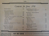 Locomotive Engineers Journal 1938 June Employee Magazine Routine Work of a Loco