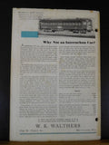 Model Railroader Magazine 1936 February Two hole punched