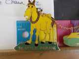 Jaycees Illinois Plow Mule  Seattle Parade 77  with Chain Lincoln Plow