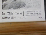 Slim Gauge News 1972 Summer V2 #2 Cumbres & Toltec