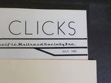 Wheel Clicks 1985 July Pacific Railroad Society North Coast Daylight Debuts