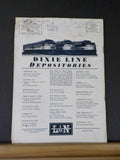 Louisville & Nashville Employee Magazine L&N 1960 January  DAMAGED