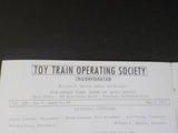 TTOS Bulletin Vol 8 #5 May Toy Train Operating Society