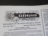 Bandwagon 1979 January February Circus Magazine Sparks Schell Bros Circus George