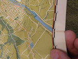 Map PTC Map of Philadelphia #3 1943 Showing Street Car Bus and Subway Lines
