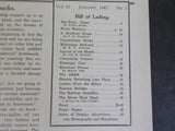 Model Railroader Magazine 1943 January Big-Town Depot A Gradient Gauge 3 hole pu