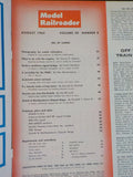 Model Railroader Magazine 1963 August Plans What to do with empties PC Boards