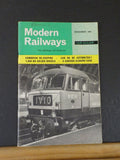Modern Railways 1964 December CAmbrian re-shaping 1000 BR Sulzer diesels BR auto