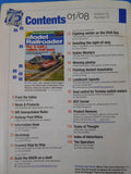Model Railroader Magazine 2008 January Roads & Streets BOOKLET