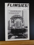 Flimsies West Issue #63 January 27, 1989 News Magazine of Western Railroading