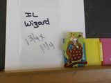 Jaycees Illinois Wizard Green O/L With Wizard With White Hair & Beard Wearing Re
