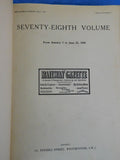 Railway Gazette Bound volume 78 January 1 to June 25 1943