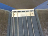 Model Railroader Magazine Binders 5 approx 5 inch binders with rods Blue USED