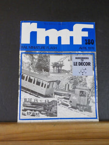 Rail Miniature Flash 180 1978 Avril Nuremberg 78 Le decor