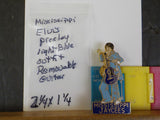 Jaycees Mississippi Elvis Light blue suit removable guitar    PIN
