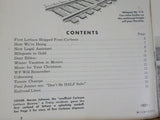 Western Pacific Mileposts 1958 November Vol X #4 Milepost #112 First Lettuce Shi
