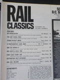 Rail Classics Magazine 1975 November Ireland Railroads NW Backwoods Branch Santa