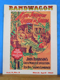 Bandwagon 1965 March April Circus Magazine ML Clark wagon show Wallace & Clark