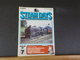 Steam Days #7 1987 October-December MISSING part of the back cover