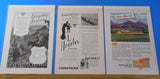 Ads Union Pacific Railroad Lot #35 Advertisements from various magazines (10)