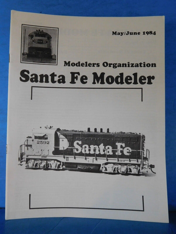 Santa Fe Modeler 1984 May JuneSmoothside 10-5 sleeping cars