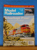 Model Railroader Magazine 1998 March Tehachapi Pass Swinging gate layout entranc