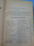Poor's Manual of Railroads 1888  History rolling stock more