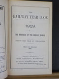 Railway Year Book for 1928, The Maps statistics more HArd Cover