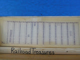 Reading Company Locomotive Diagrams Approx 29 Switching passenger Rail Car oco
