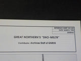 Great Northern Goat Reference Sheet #229 March 1995 Sno-meltr