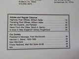 Transit Postmark Collector #326 1995 M/J Appenzeller Bahn Postal Control Trailer