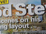 Model Railroader Magazine 2014 February Rod Stewart! New Scenes on his amazing l