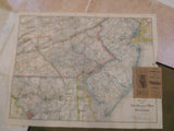 Map Rand McNally & Co.s New Handy Map of Philadelphia and Vicinity 1895