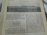 Locomotive Magazine Bound 1913 Volume XIX 19 Photos, fold out drawing articles