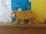 Jaycees California Tiger orange with white face   PIN