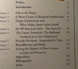 American Train Depot & Roundhouse, the   by Halberstadt with Dust Jacket