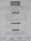Railroad Trainman Magazine, the 1942 June Railroad Men in The War