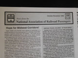 News from the National Association of Railroad Passengers 1996 COMPLETE YEAR Lot