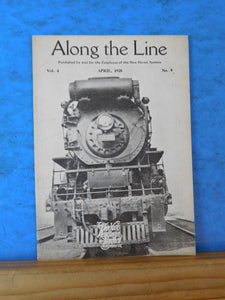 Along the Line 1928 April New York New Haven & Hartford Employee Magazine