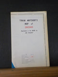 Train Watcher's Guide To Chicago Soft Cover  Supplement And MAP