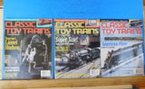 Classic Toy Trains Complete Year 2000 9 Issues