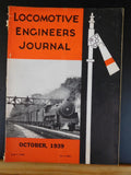 Locomotive Engineers Journal 1939 October Employee Magazine Traction On Italian